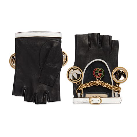 gucci adidas gloves|Gucci women's leather gloves.